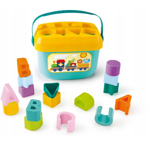 Jucării educative - Joc memorie cu forme și litere