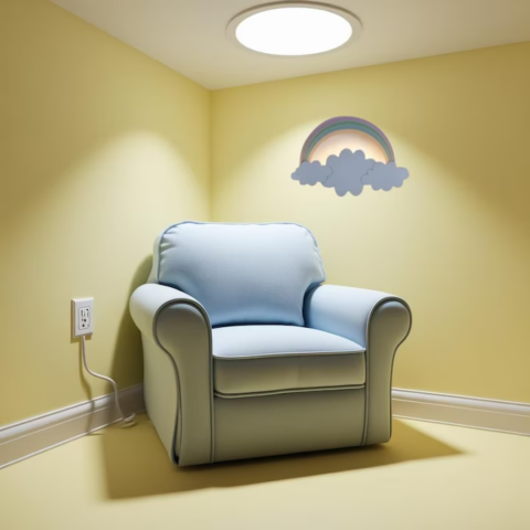 Lampă decorativă pentru perete, model Curcubeu [3]