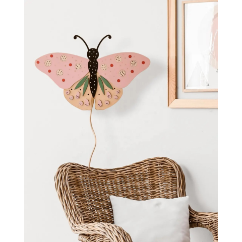 Lampă decorativă pentru perete, model Fluture [4]