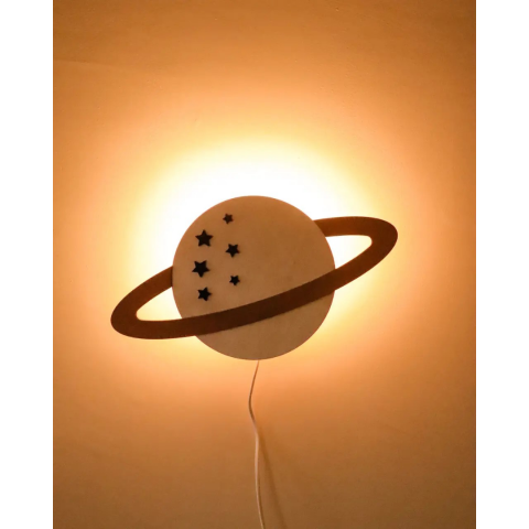 Lampă decorativă pentru perete, model Planetă [4]