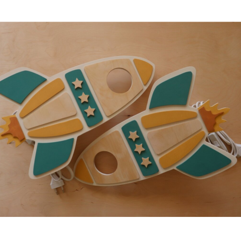 Lampă decorativă pentru perete, model Rachetă [3]