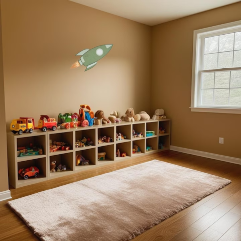 Lampă decorativă pentru perete, model Rachetă [1]