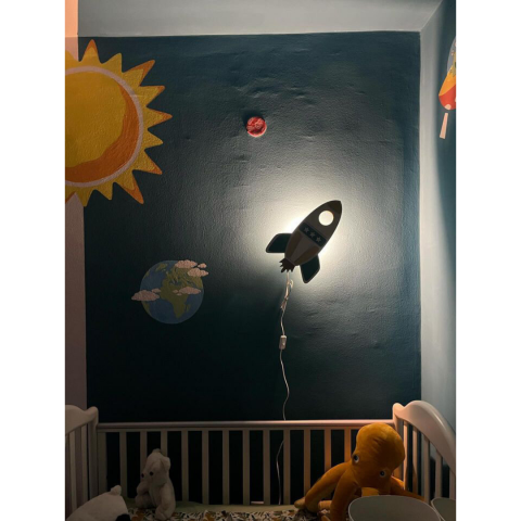 Lampă decorativă pentru perete, model Rachetă [4]