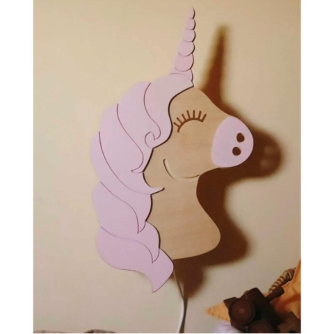 Lampă decorativă pentru perete, model Unicorn [3]