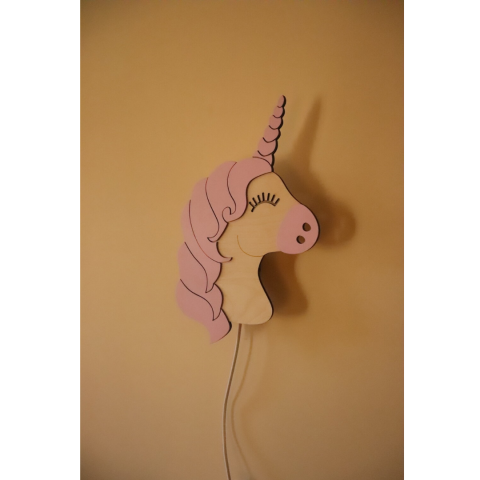 Lampă decorativă pentru perete, model Unicorn [6]