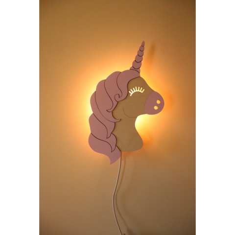 Lampă decorativă pentru perete, model Unicorn [5]