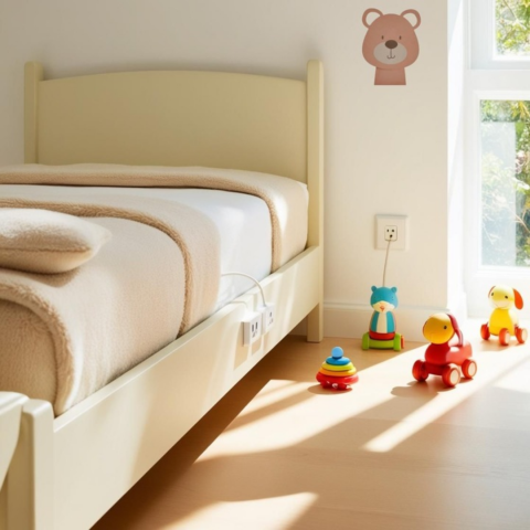 Lampă decorativă pentru perete, model Ursuleț [4]