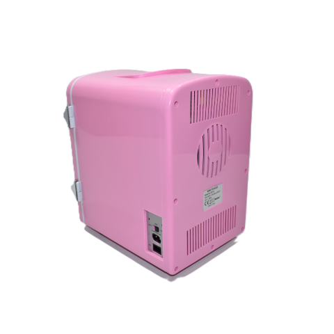Mini frigider portabil 4L, cu funcție de încălzire/răcire, roz [6]