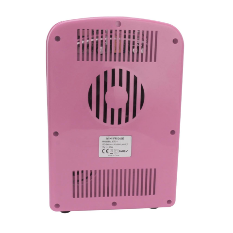 Mini frigider portabil 4L, cu funcție de încălzire/răcire, roz [8]