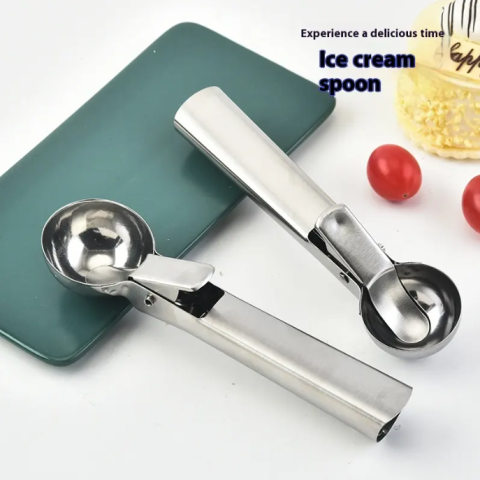 Lingura pentru inghetata din otel inoxidabil 18 cm [2]