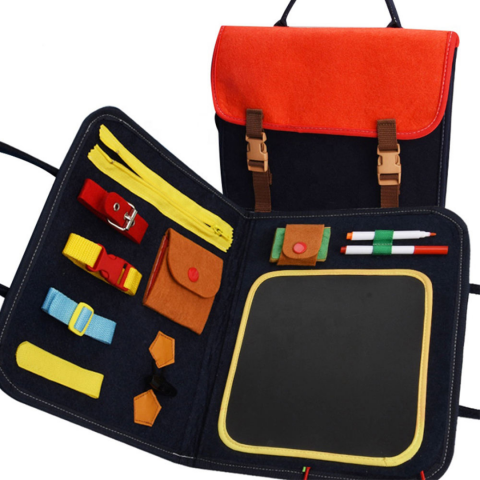 Mapă senzorială tip Montessori, pliere ghiozdanel [2]