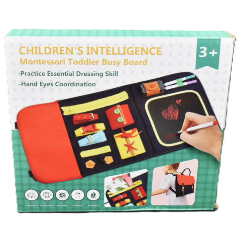 Mapă senzorială tip Montessori, pliere ghiozdanel [8]