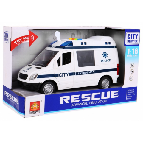 Mașină de poliție cu deschidere ușă laterală glisantă [6]