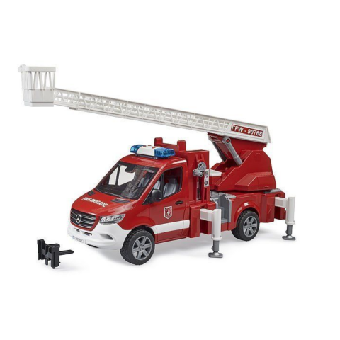 Jocuri și jucării - Mașină de pompieri cu pompă și scară