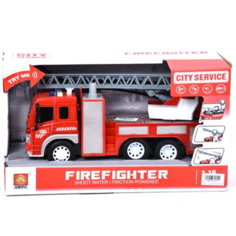 Mașină de pompieri cu scară și pompă de apă [3]