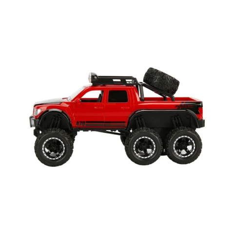 Mașină off-road roșie cu fricțiune, sunete și lumini [1]