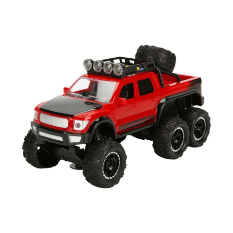 Mașină off-road roșie cu fricțiune, sunete și lumini [3]