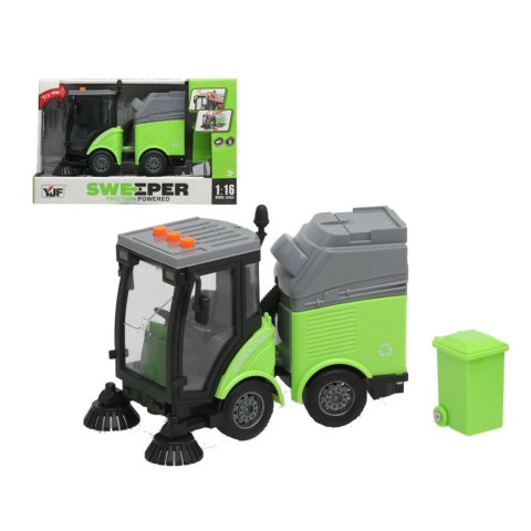 Mașină pentru curățenie stradală cu fricțiune, efecte luminoase și sonore [6]