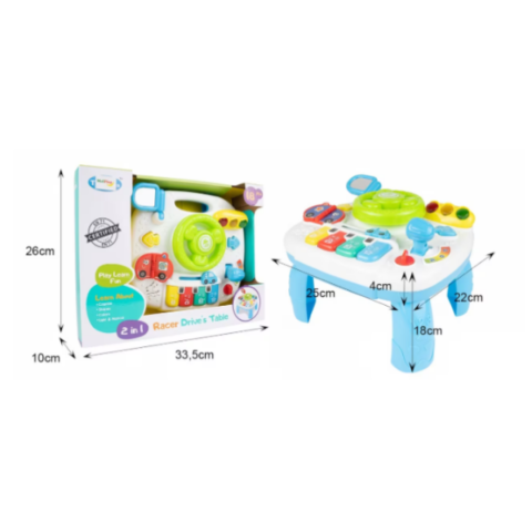 Măsuță de activități șofer, cu sunete și lumini [6]