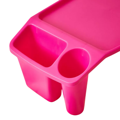 Măsuță multifuncțională pentru activități, cu spații de depozitare, fucsia [6]