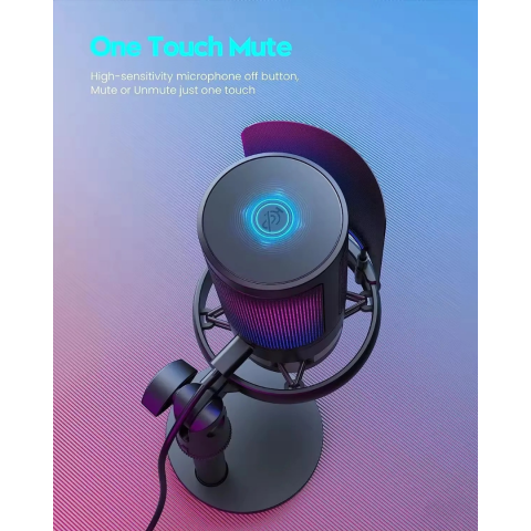 Microfon cu condensator și lumini RGB [2]