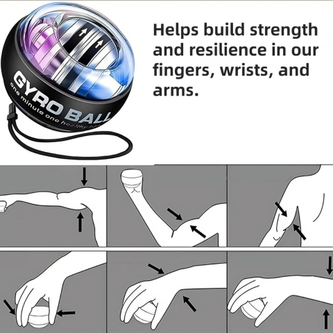 Minge giroscop Powerball, Roșu [7]