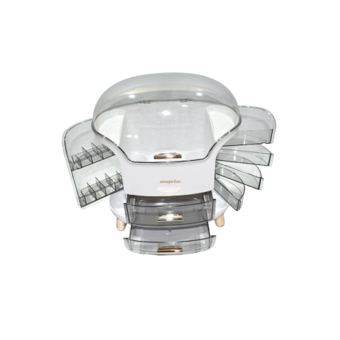 Organizator cosmetice luxury, Alb [1]