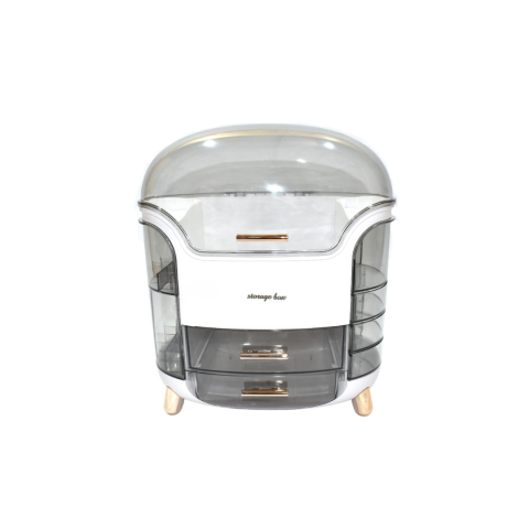 Îngrijire personală - Organizator cosmetice luxury, Alb