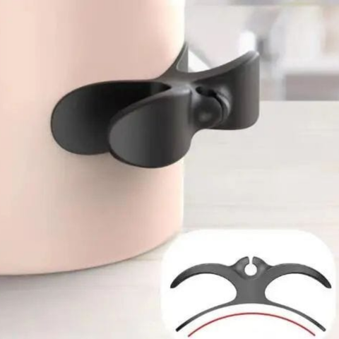 Organizator de cablu din silicon pentru electrocasnice, Negru [6]