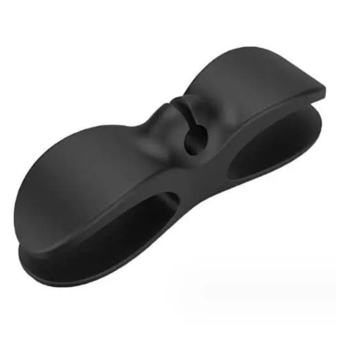 Organizare și Depozitare - Organizator de cablu din silicon pentru electrocasnice, Negru