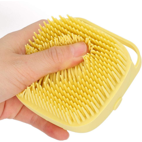 Perie de corp pentru duș/animale, Galben [1]