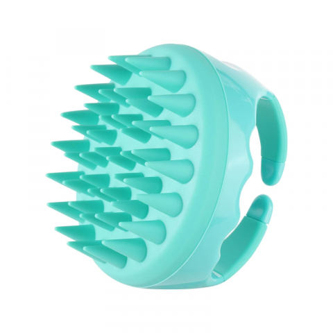 Îngrijire personală - Perie din silicon pentru masaj, Turcoaz