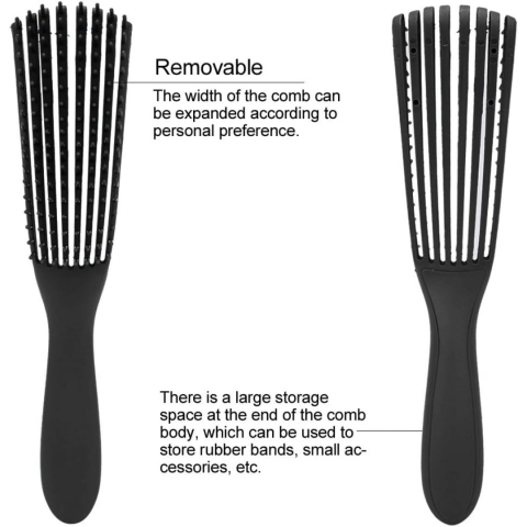 Perie flexibilă, Negru [7]