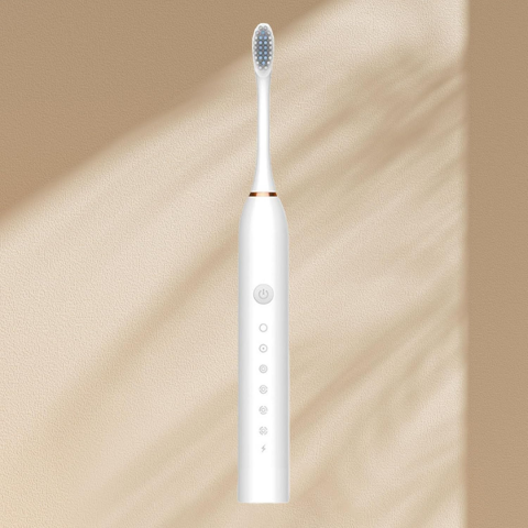 Periuță de dinți electrică, cu 4 capete, Alb [4]