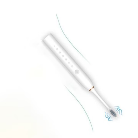 Periuță de dinți electrică, cu 4 capete, Alb [2]