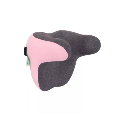 Sănătate - Pernă ortopedică, cu suport pentru cap și spumă de memorie, Roz