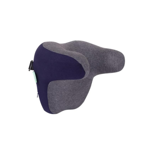 Sănătate - Pernă ortopedică, cu suport pentru cap și spumă de memorie, Albastru