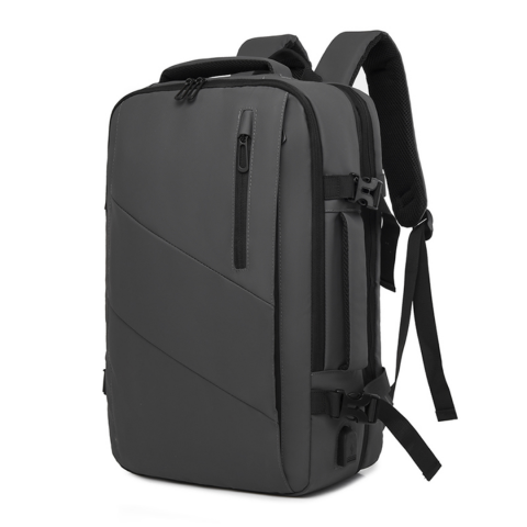 Travel - Rucsac extensibil 3 în 1, antifurt, gri