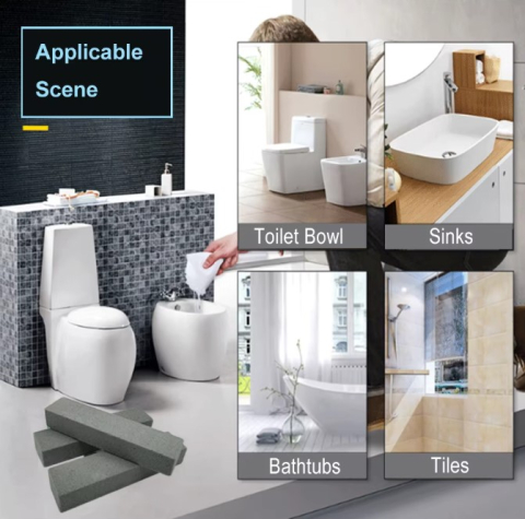 Piatra, bat curatare din sticla pumice, piatra ponce, dimensiune 14 x 4 x 4cm, culoare Albastru [3]