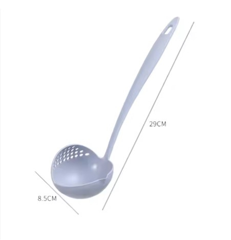 Polonic bucatarie 2 in 1, polonic/strecuratore, mov [1]