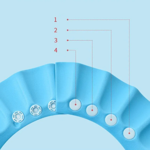 Protecție pentru băiță, protejează ochii și urechile, Albastru [1]