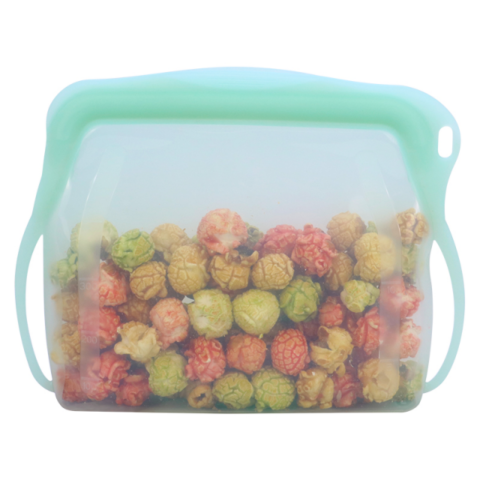 Pungi Alimentare - Pungă reutilizabilă pentru alimente, 1L, Verde