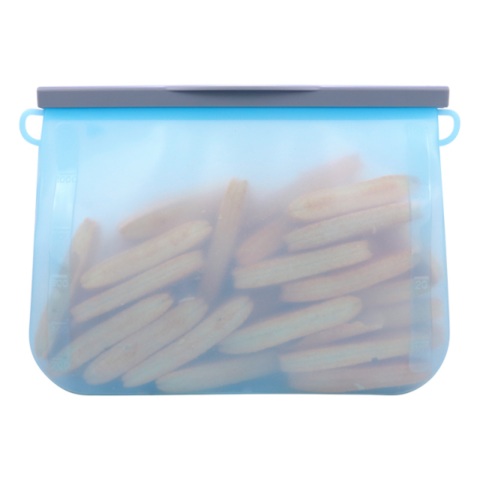 Pungi Alimentare - Pungă reutilizabilă pentru alimente, 1L, Bleu