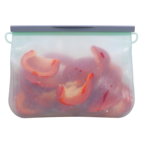 Pungi Alimentare - Pungă reutilizabilă pentru alimente, 1L, Verde