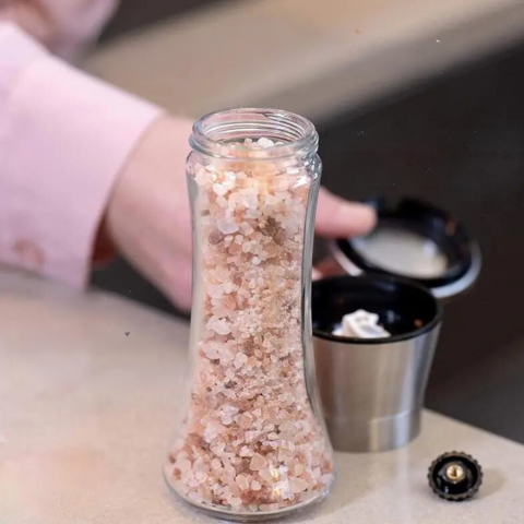 Râșniță sare sau piper din sticlă și oțel inoxidabil [3]