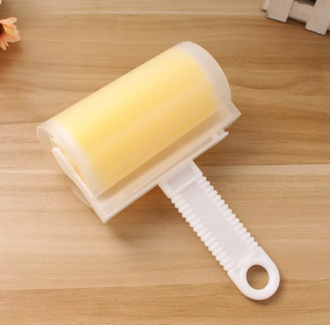 Rola pentru scame si par, reutilizabila, lavabila, 17 x 10 cm, multicolor [4]