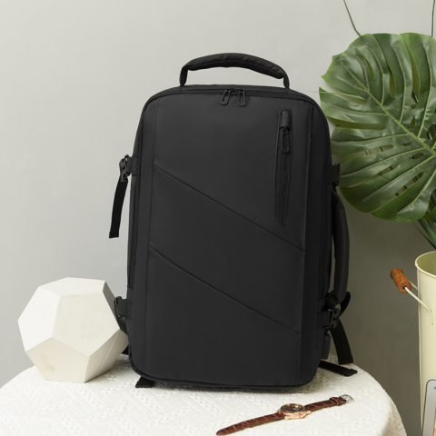 Rucsac extensibil 3 în 1, antifurt, negru [8]