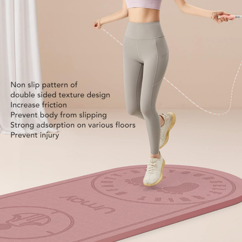 Saltea antrenament fitness/yoga, roz [2]