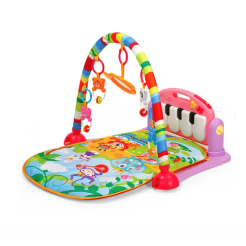 Camera copilului - Saltea de activități, 4 în 1, cu lumini, sunete și pian detașabil