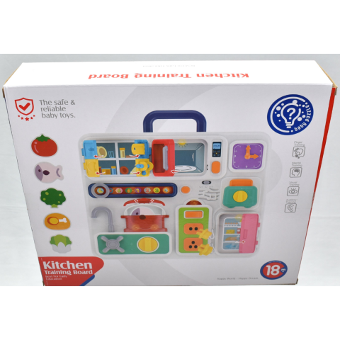 Servietă senzorială Montessori cu lumini și sunete [7]